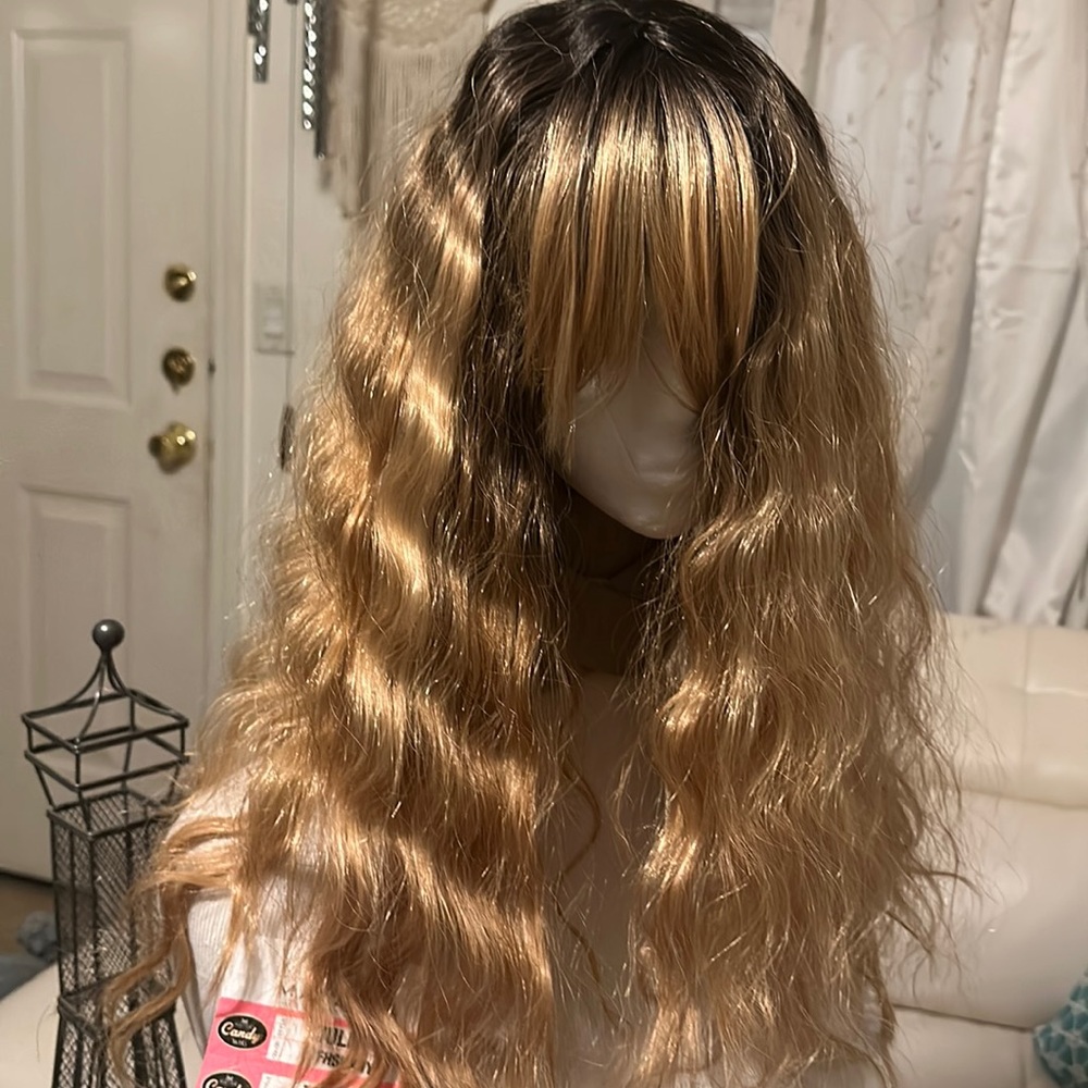 Two color wig